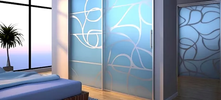Frosting Glass Cabinet Doors in Key West, FL