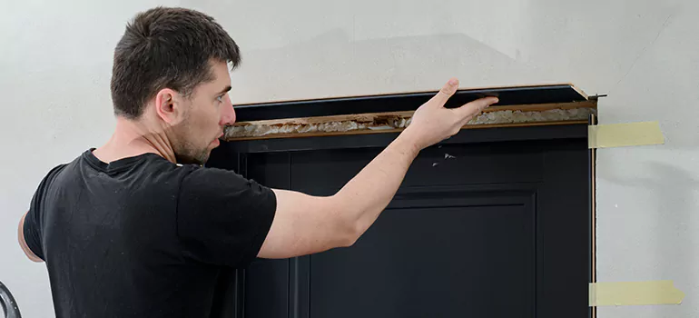 Wood Door Hole Repair in Key West, FL