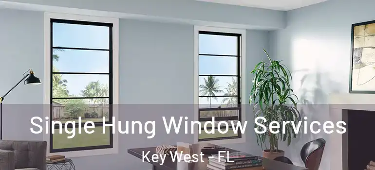  Single Hung Window Services Key West - FL